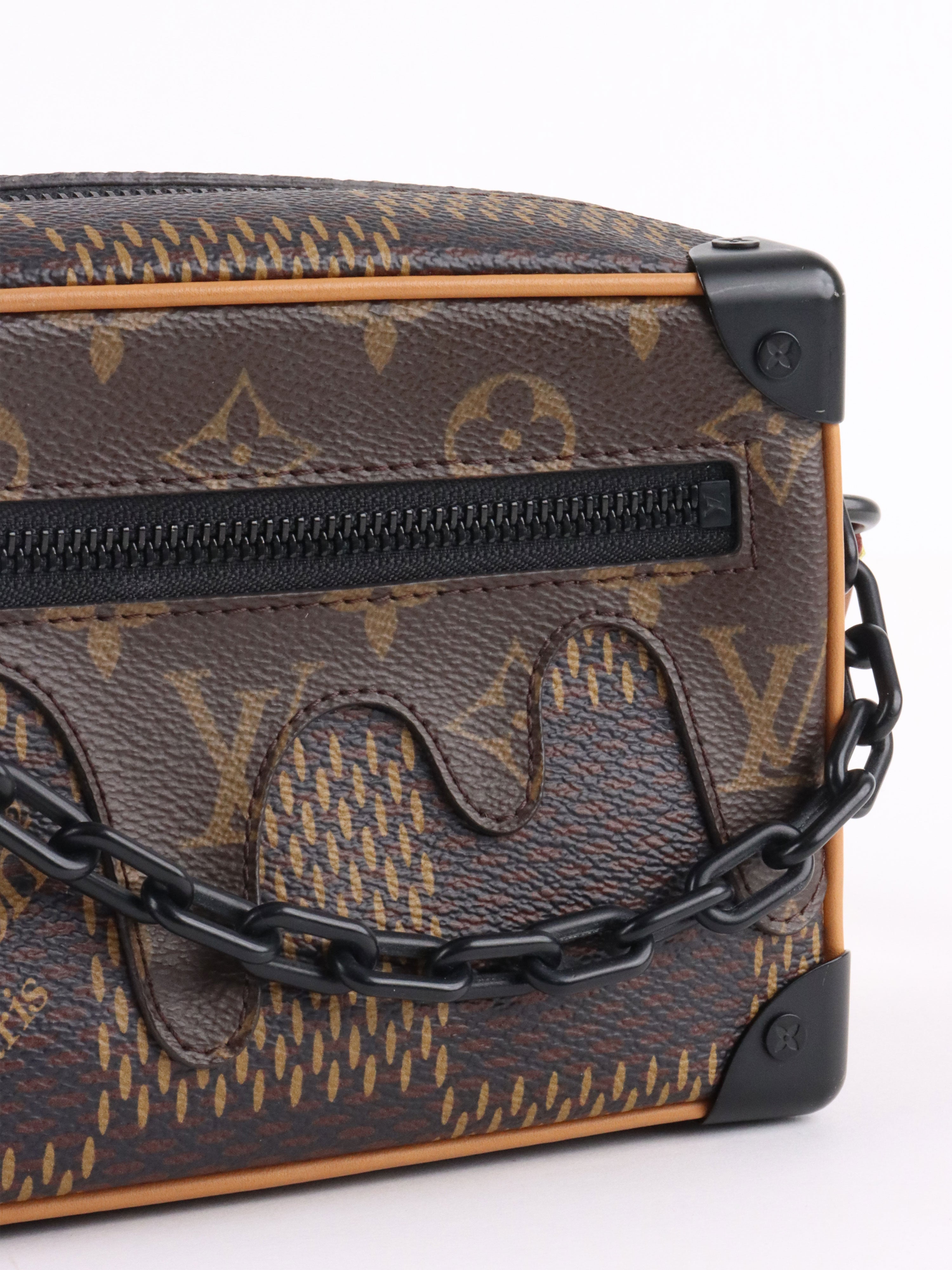 Louis Vuittonx Nigo Monogram Mini Soft trunk