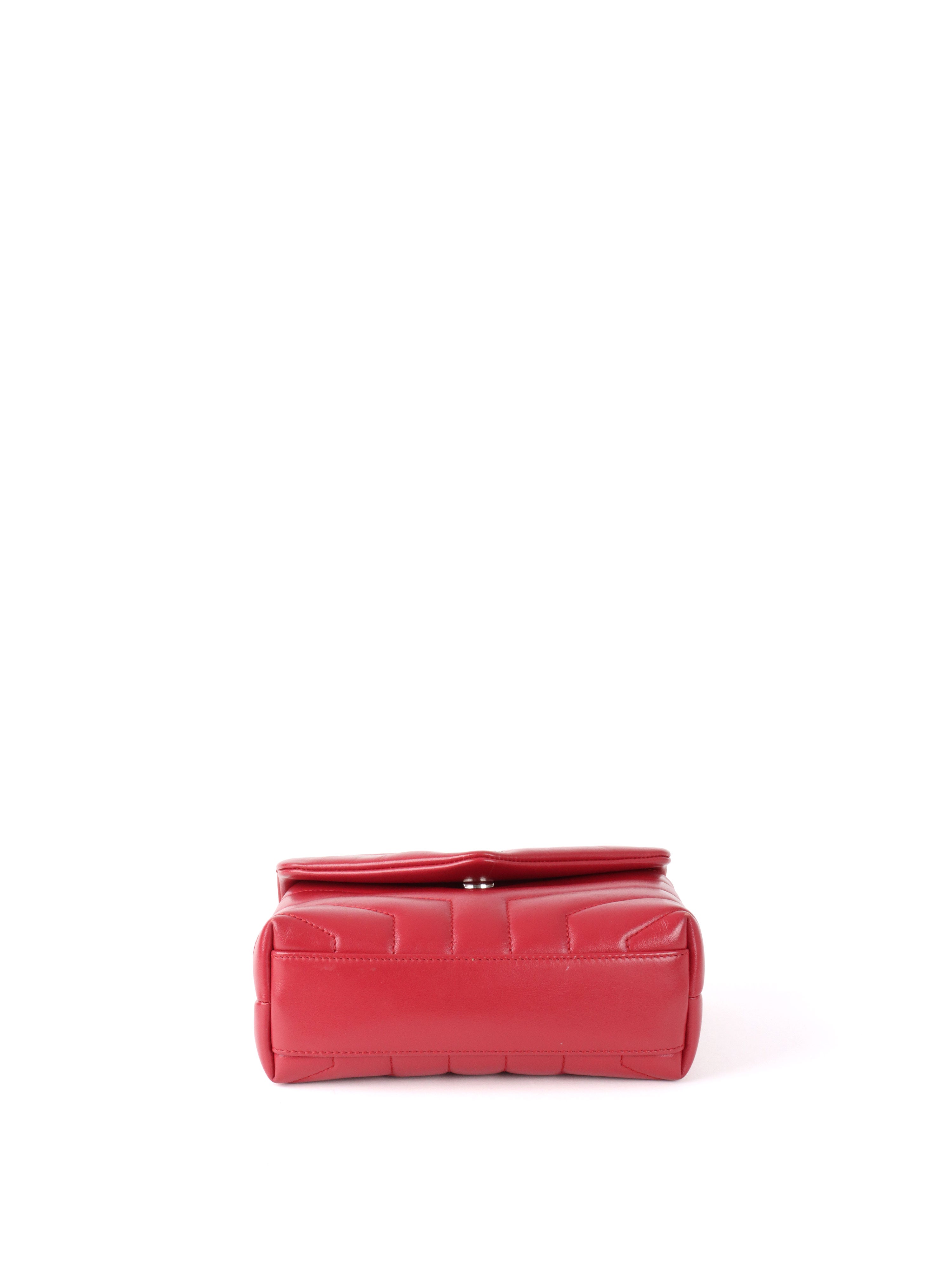 Saint Laurent Red Lou Lou Toy Bag