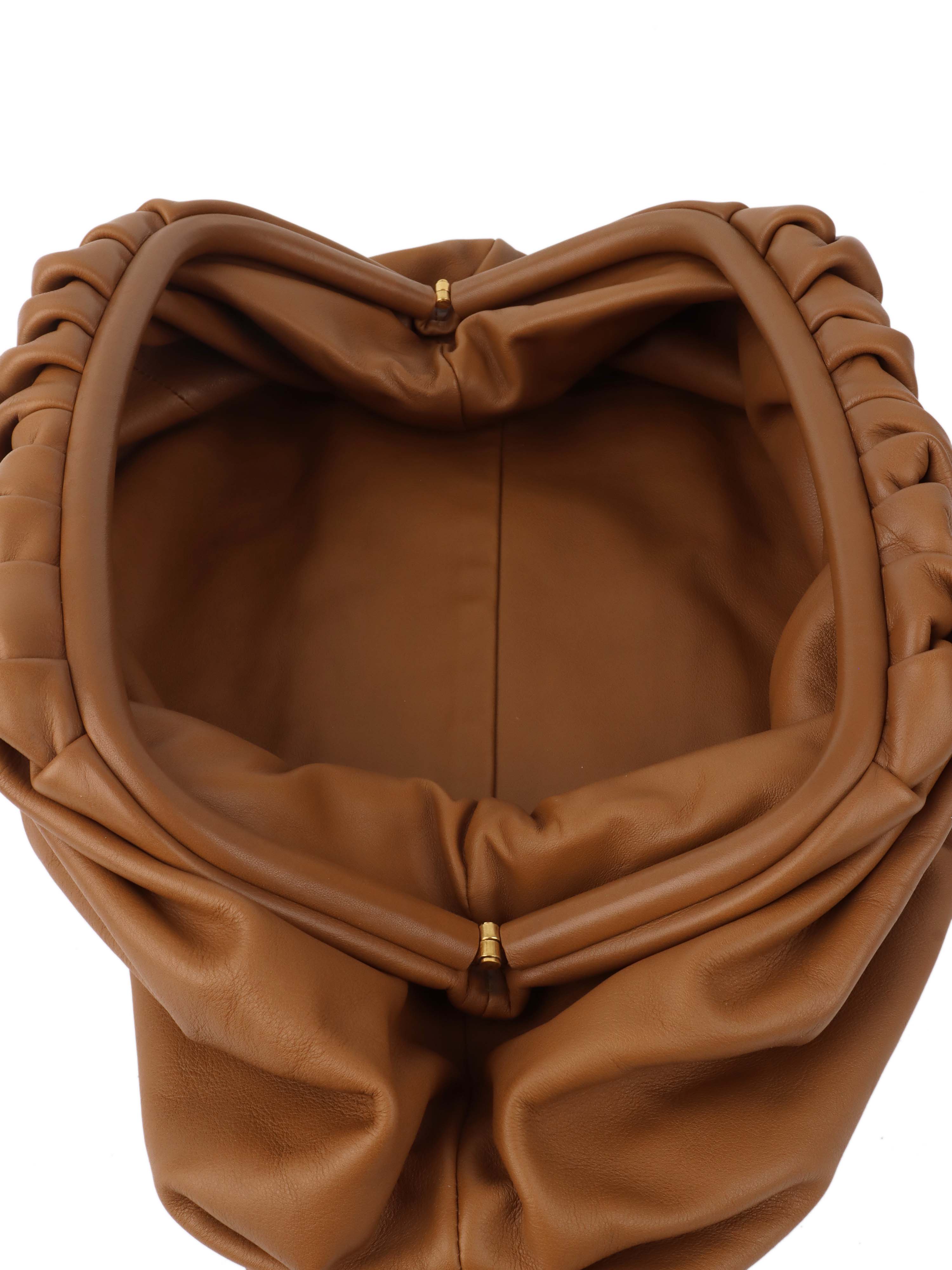 Bottega Veneta Pouch in Tan.