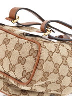 Gucci Bamboo GG Canvas Mini Backpack