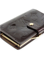Louis Vuitton Amarante Monogram Vernis Bifold Wallet