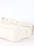Chanel Small All White Aged Calfskin Gabrielle Bag