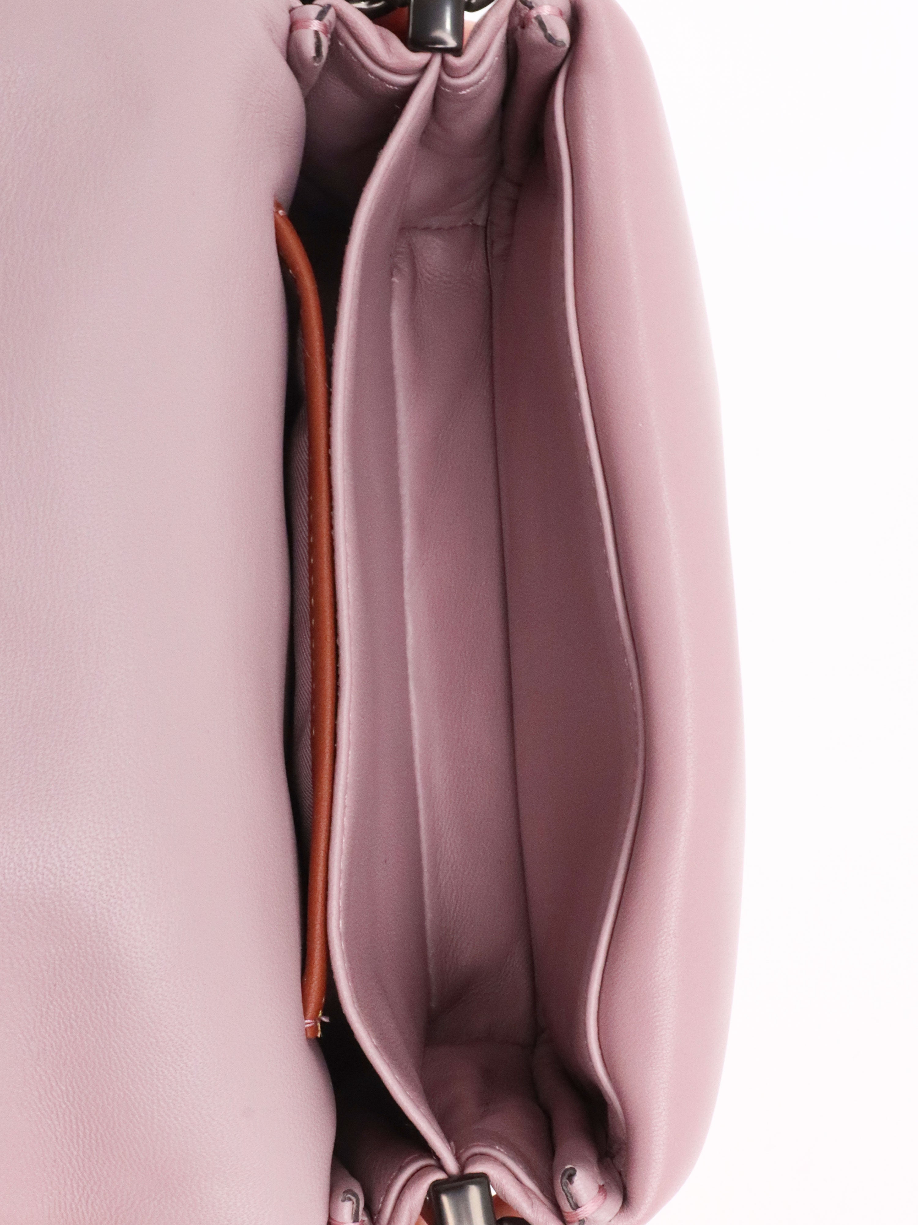 Coach Lavender Tabby 18 Shoulder Bag.