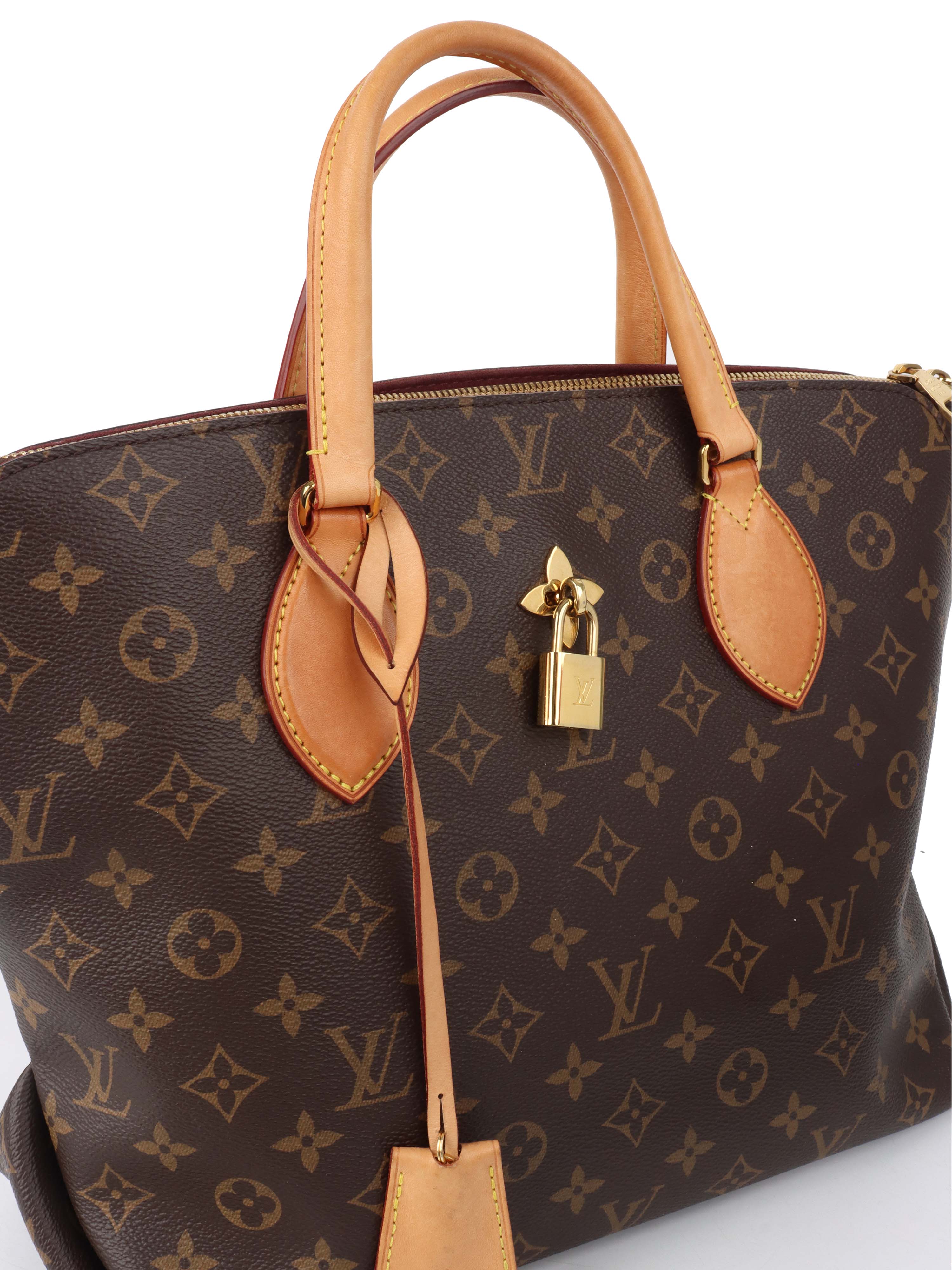 Louis Vuitton Monogram MM Flower Zipped Tote