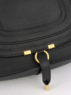 Chloe Black Marcie Medium Shoulder Bag.