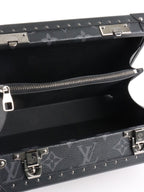 Louis Vuitton Black Monogram Eclipse Clutch Box.