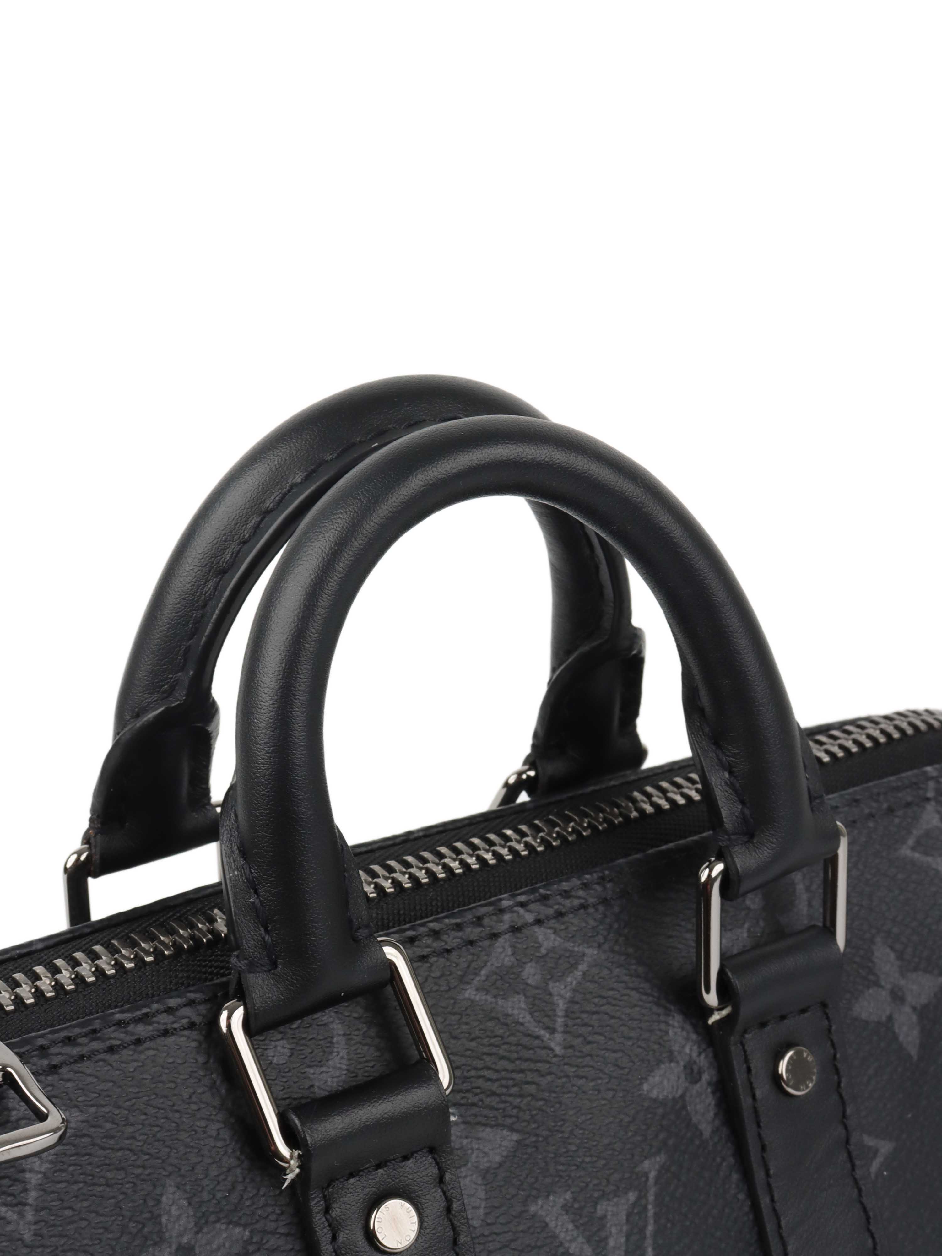 Louis Vuitton Monogram Eclipse Keepall XS.