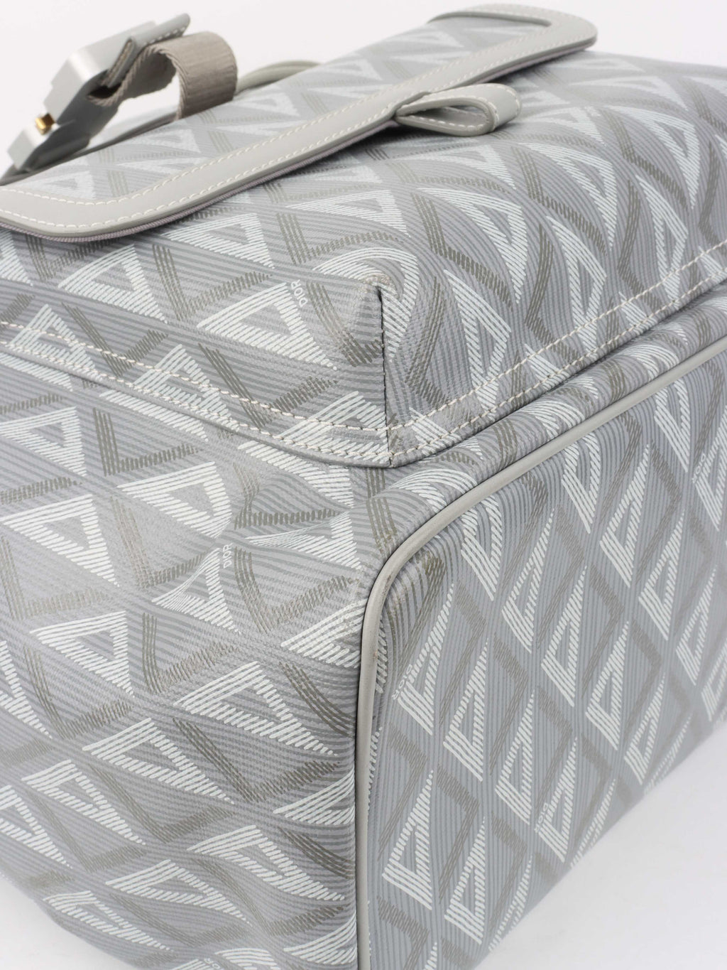 Dior Silver 'Hit The Road' Backpack.