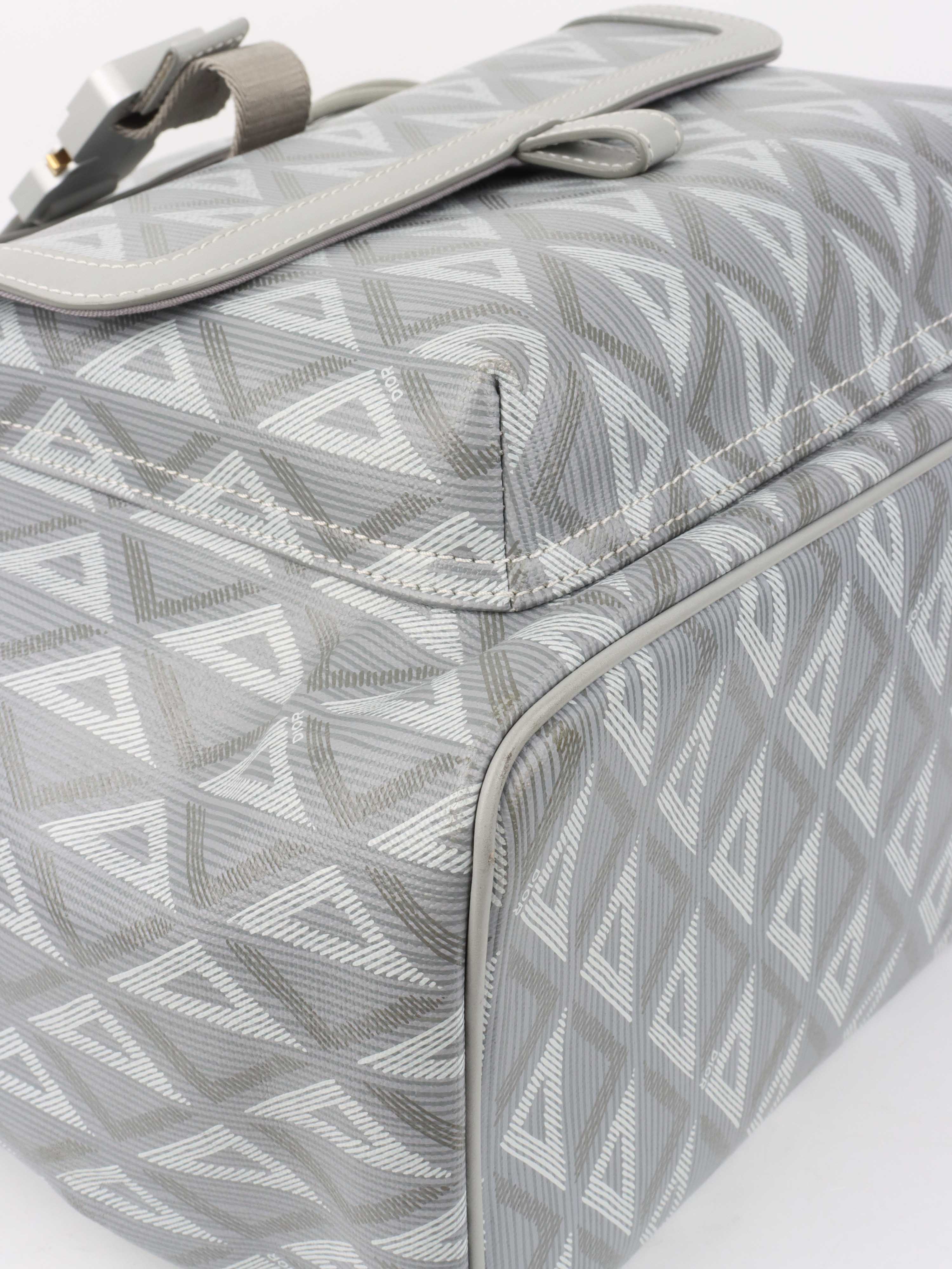 Dior Silver 'Hit The Road' Backpack.