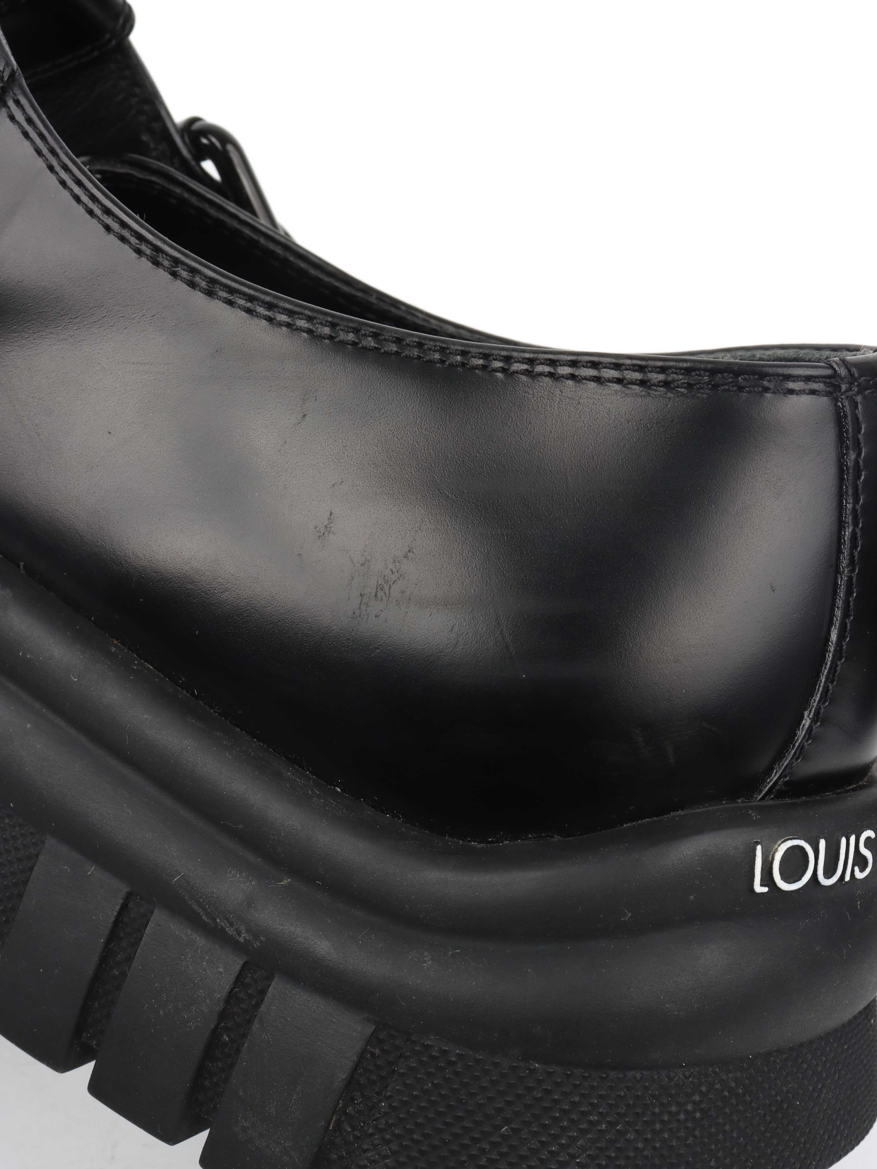 Louis Vuitton Black Ruby Mary Jane Flat.