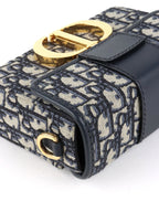 Dior Box 30 Montaigne Navy Oblique  Bag
