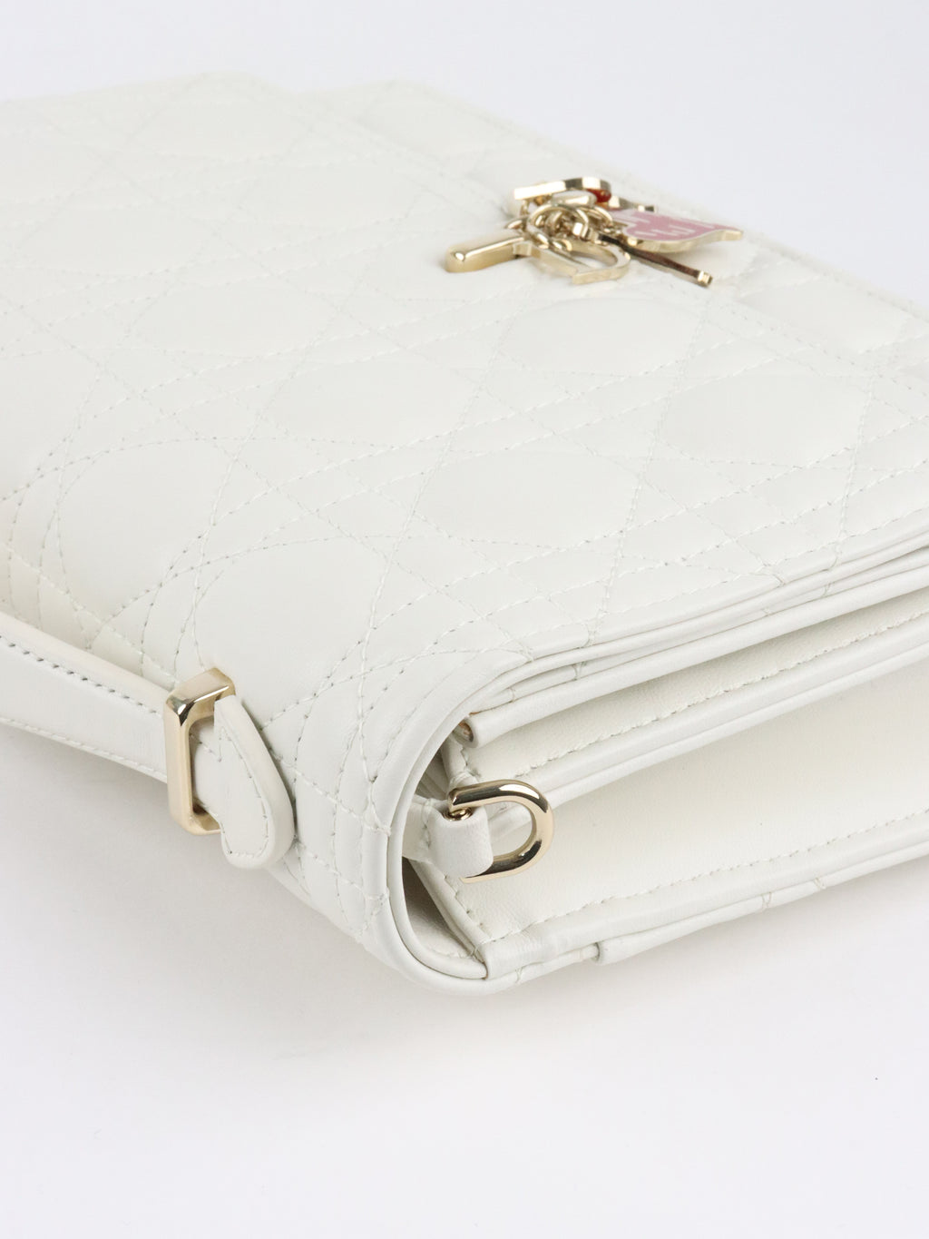 Dior Latte Dioramour My Dior Top Handle Bag