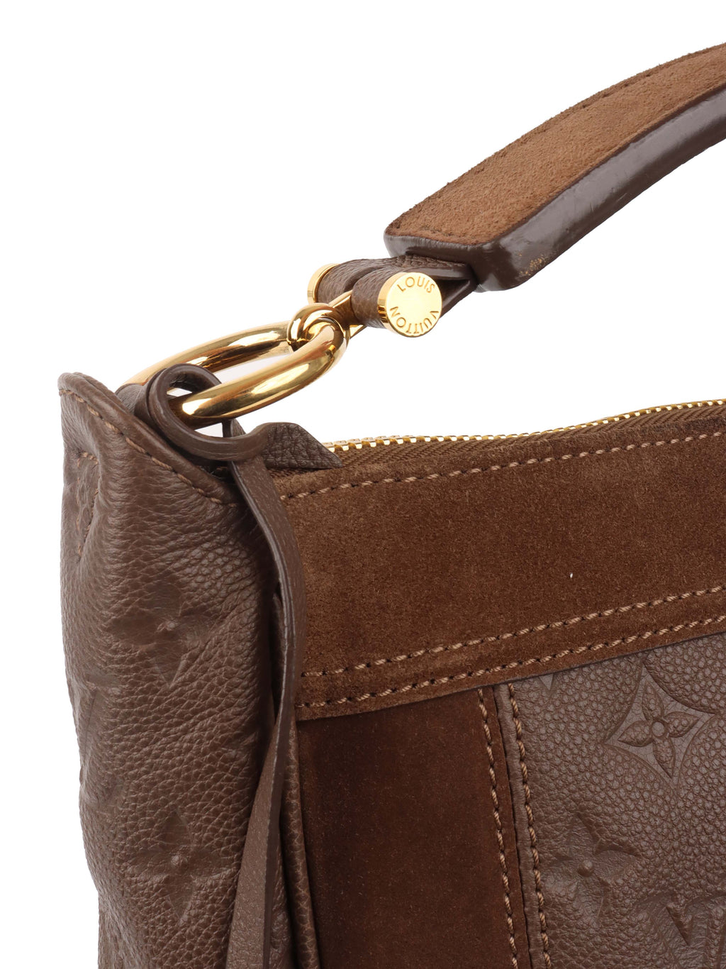 Louis Vuitton Terre Empreinte Monogram Audacieuse PM Bag.