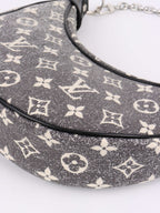 Louis Vuitton Black Denim Loop Bag.