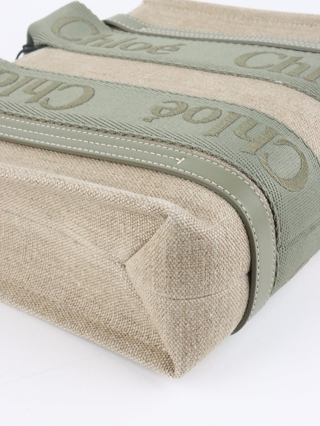 Chloe Small Aloe Green Woody Tote