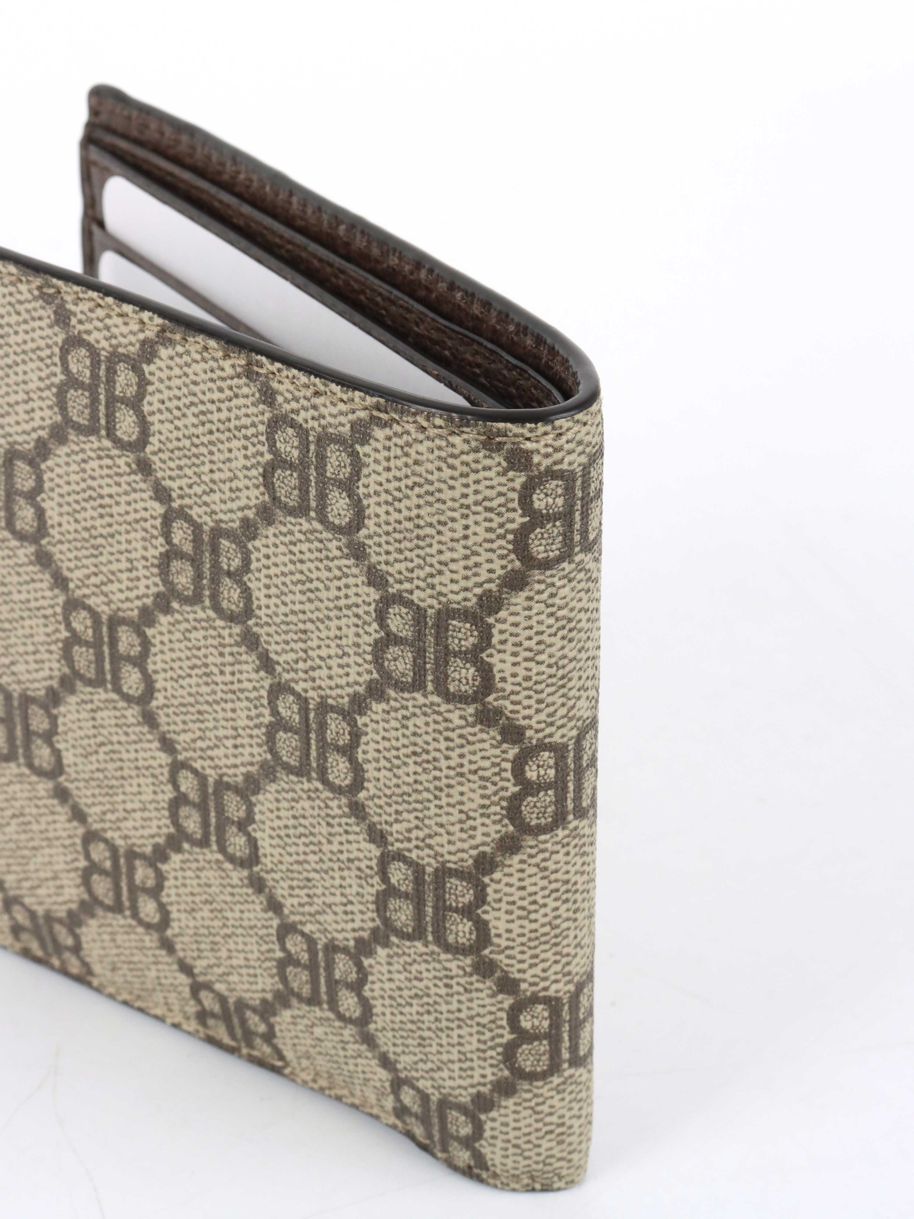 Gucci x Balenciaga The Hacker Project Bifold Coin Wallet.