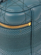 Dior Deep Blue Travel Vanity Case with Shoulder Strap.