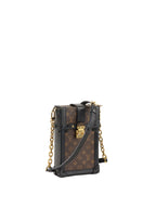 Louis Vuitton monogram Vertical Trunk Pochette.