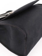 Hermes Vintage Black Herbag Stamp H 2004.
