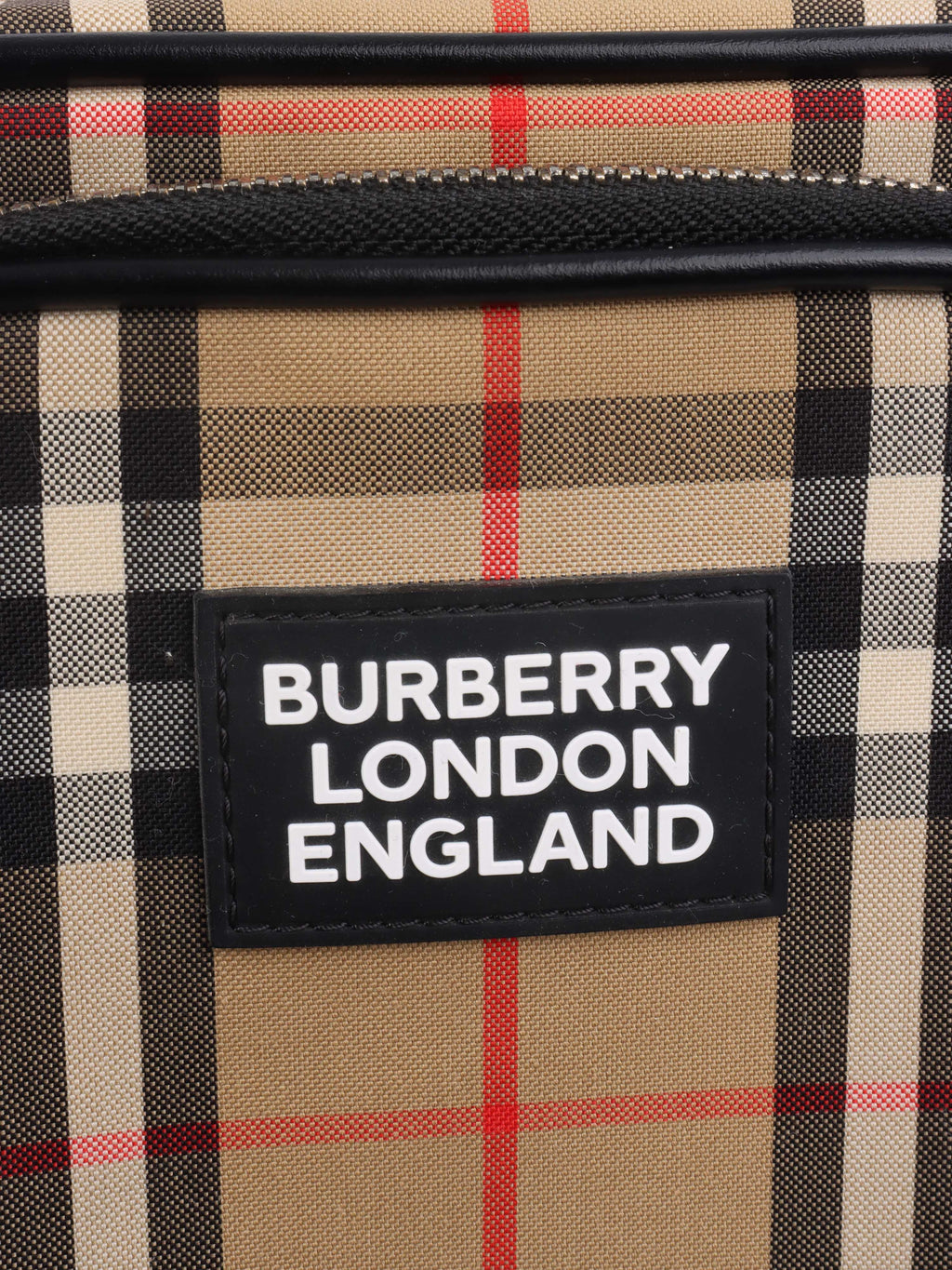 Burberry Vintage Check and Leather Crossbody Bag