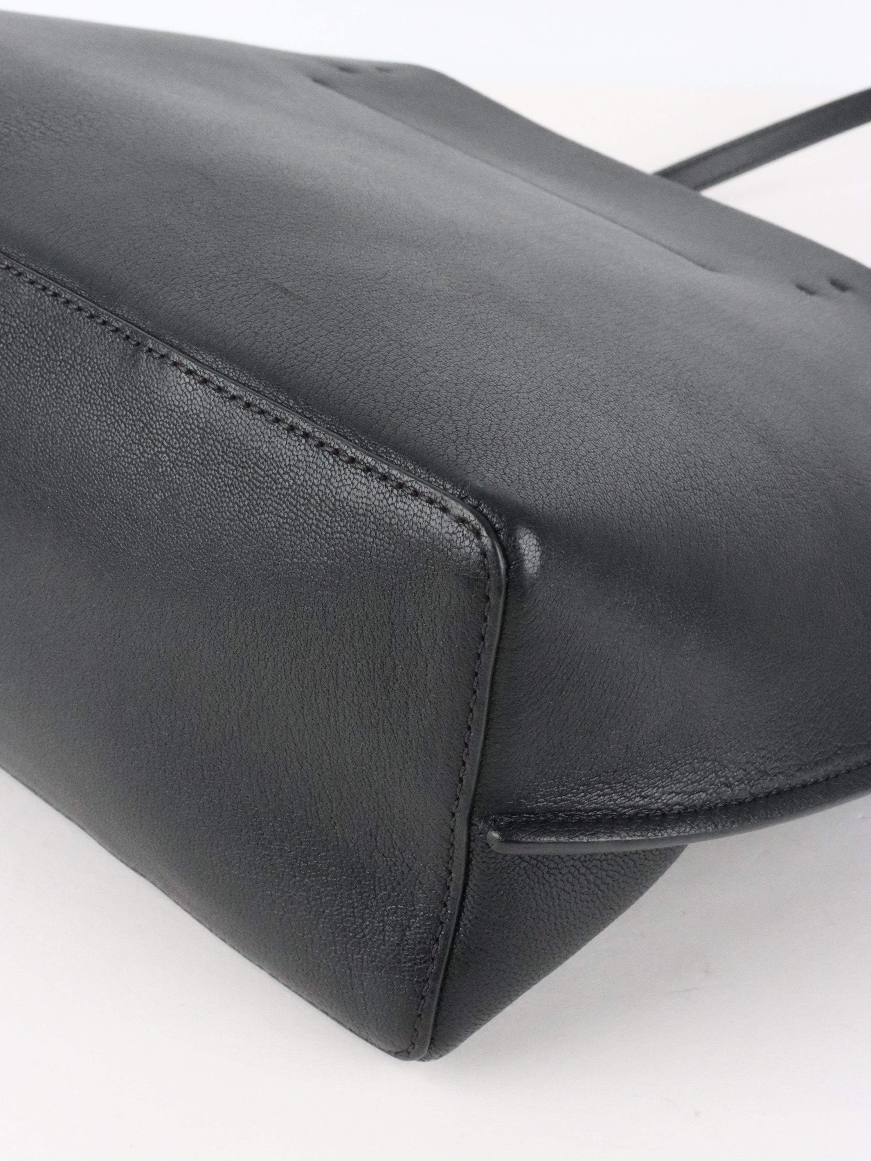 Valentino Black VLogo Fillme Tote