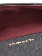 Chanel Black Caviar Glasses Case Chain Bag.