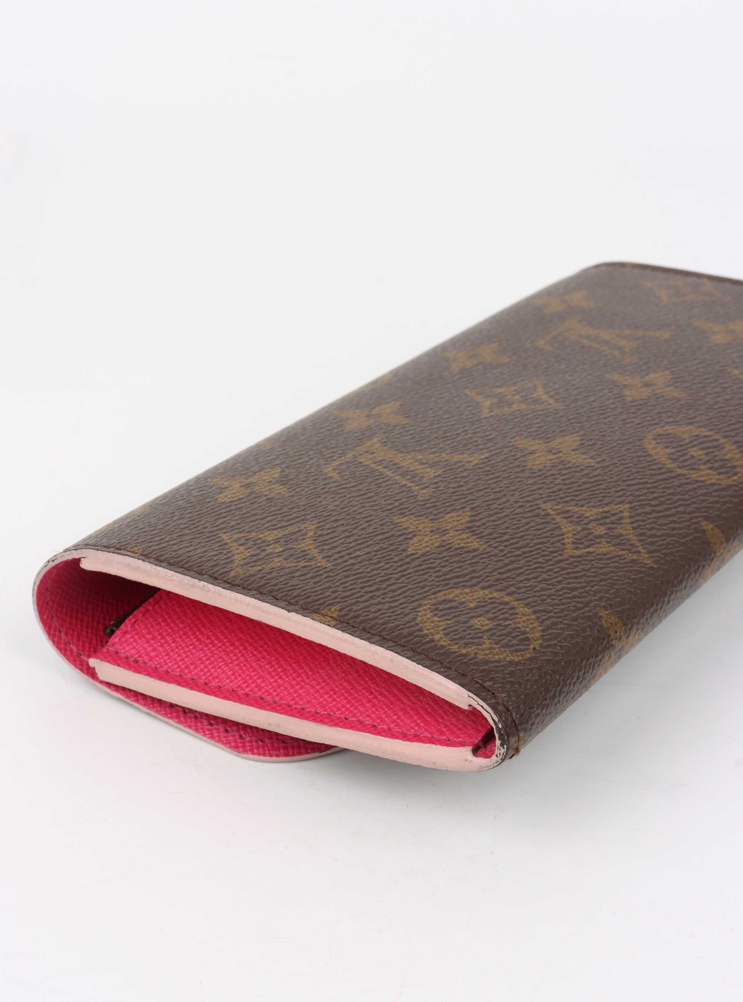Louis Vuitton Monogram Bloom Flower Emilie Wallet.