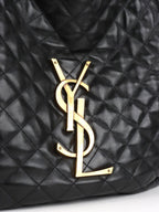 Saint Laurent Black Icare Maxi Shopping Bag