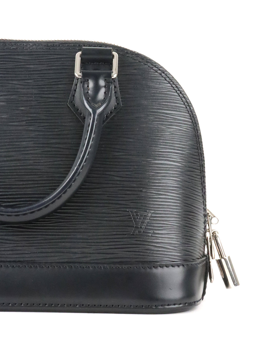 Louis Vuitton Black Epi Alma BB SHW