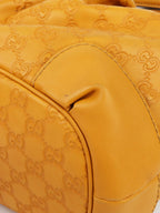 Gucci Mustard Boston Bag.