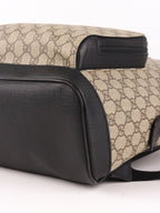 Gucci Large Ebony GG Supreme Backpack