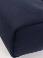 Hermes Herbag Zip 31 Bleu Marine/Noir.