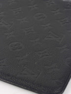 Louis Vuitton Black Monogram Empreinte iPad Case