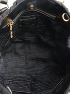 Prada Black Tessuto Gaufre Nylon Bag