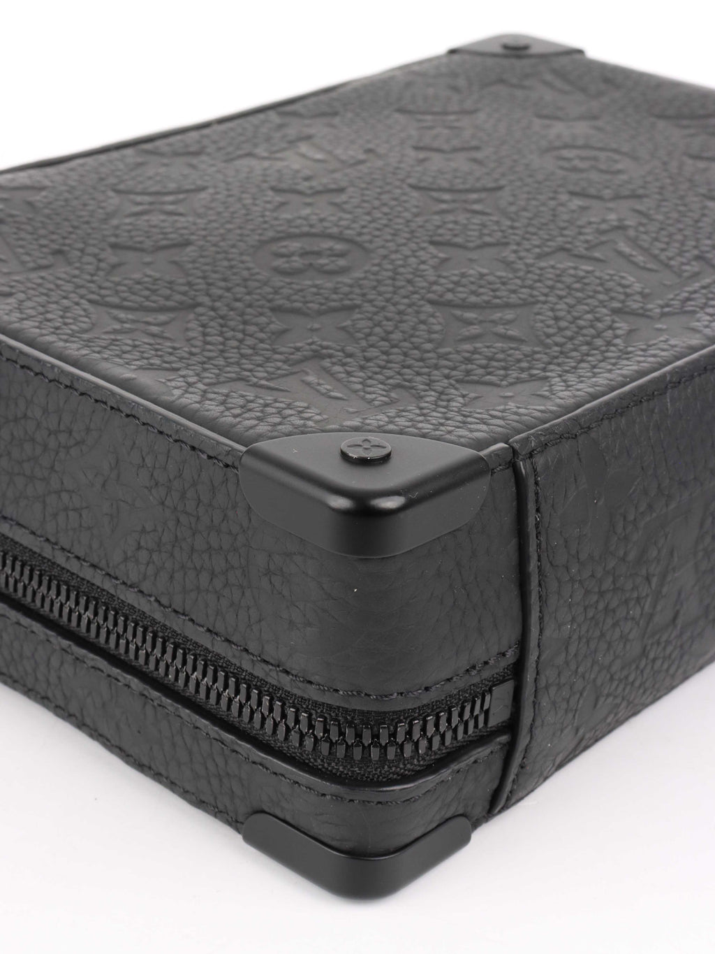 Louis Vuitton Black Handle Soft Trunk.