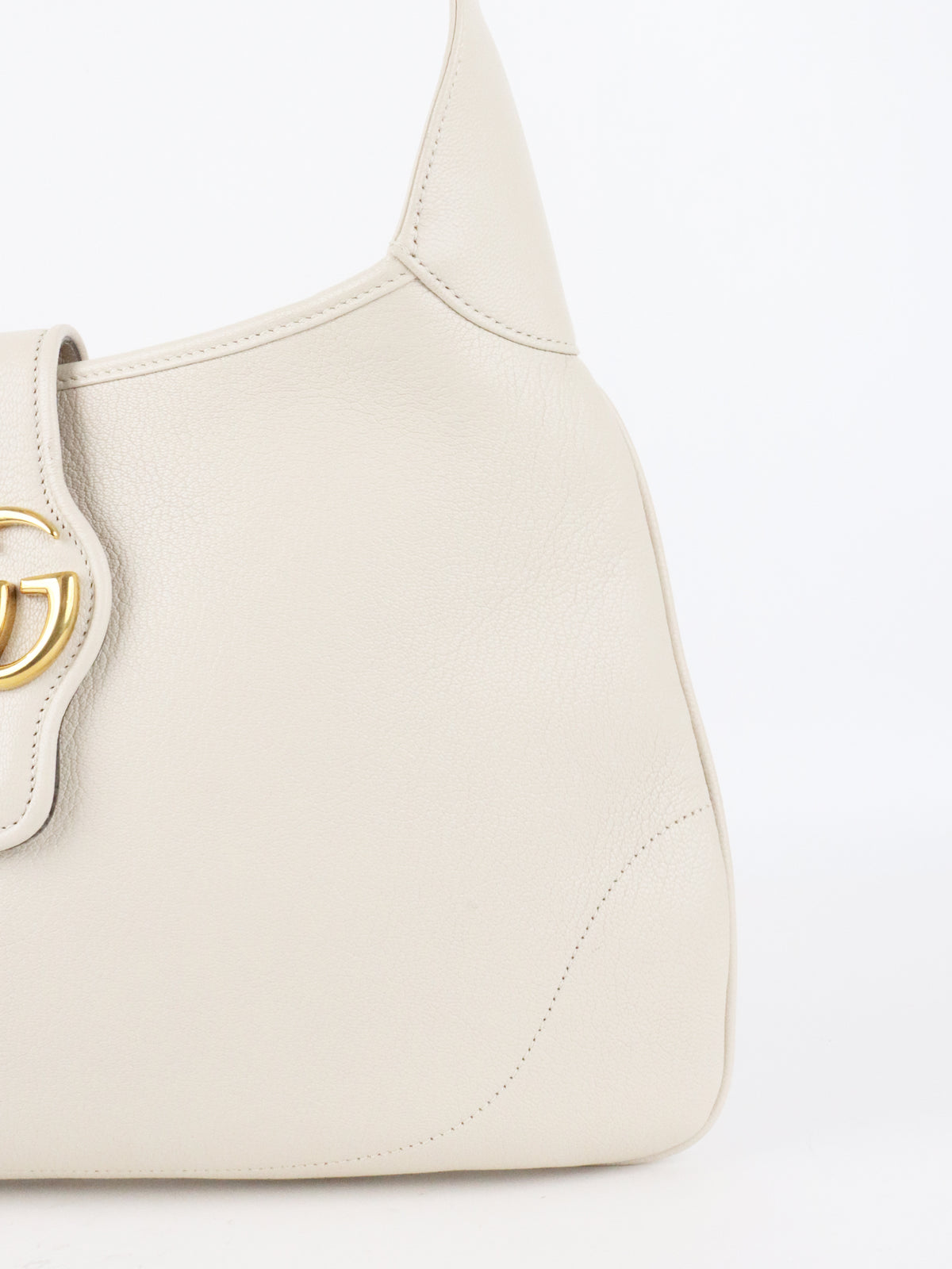 Gucci White Medium Aphrodite Shoulder Bag