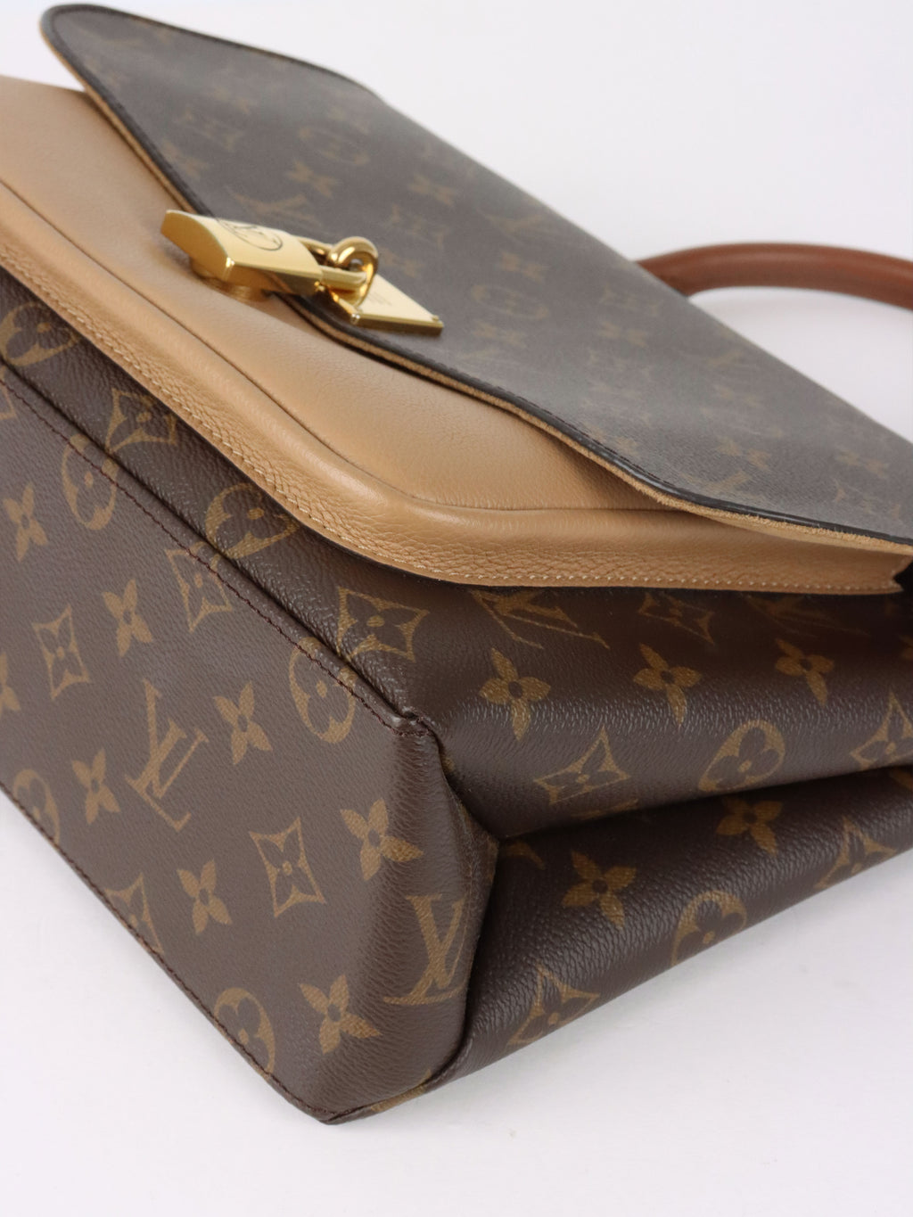 Louis Vuitton Marignan Beige Brown Monogram Shoulder Bag