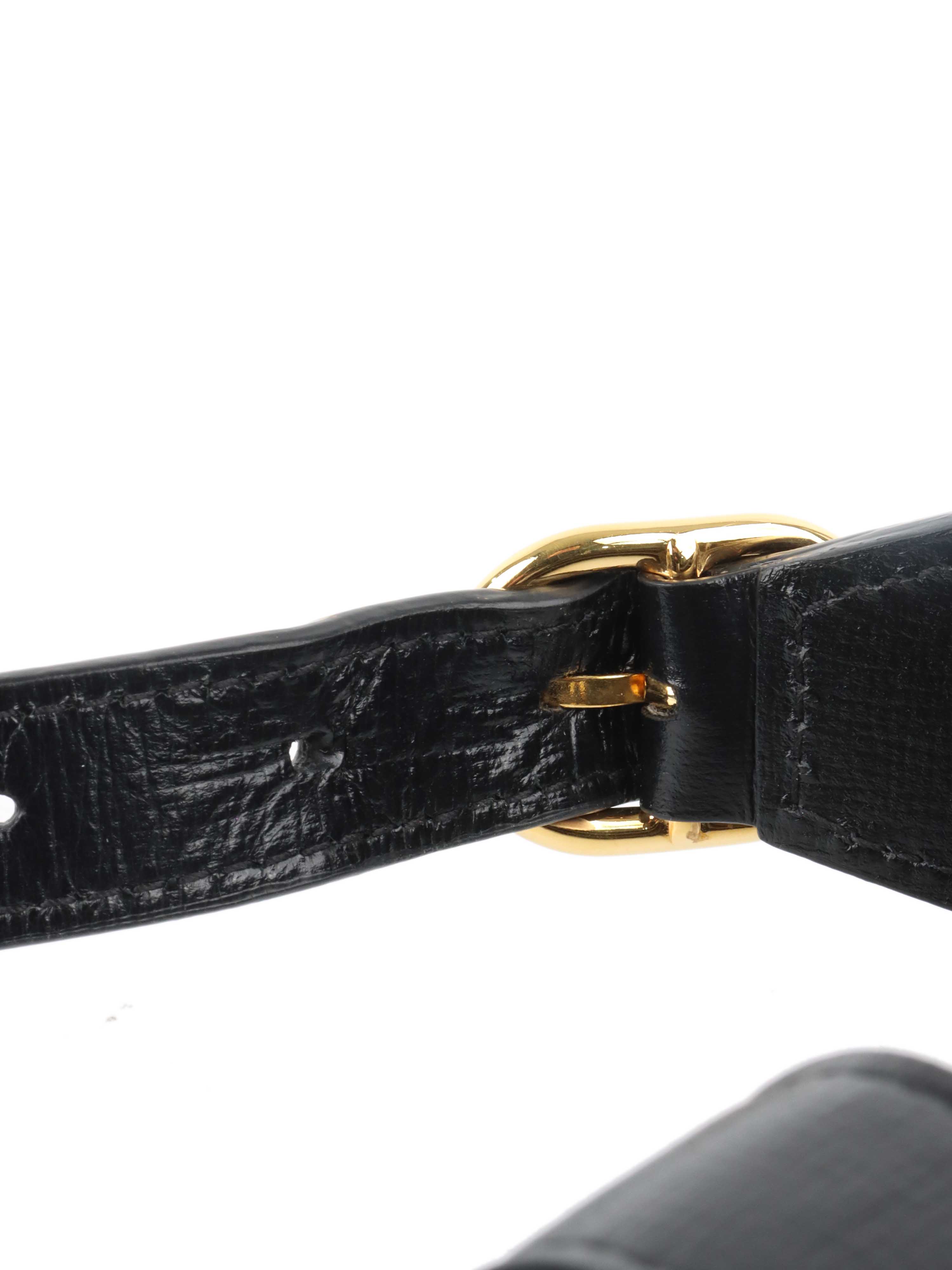 Gucci Azelea Small Black and White Jackie Bag.