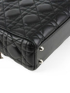 Dior Black Cannage Mini Dior SHW
