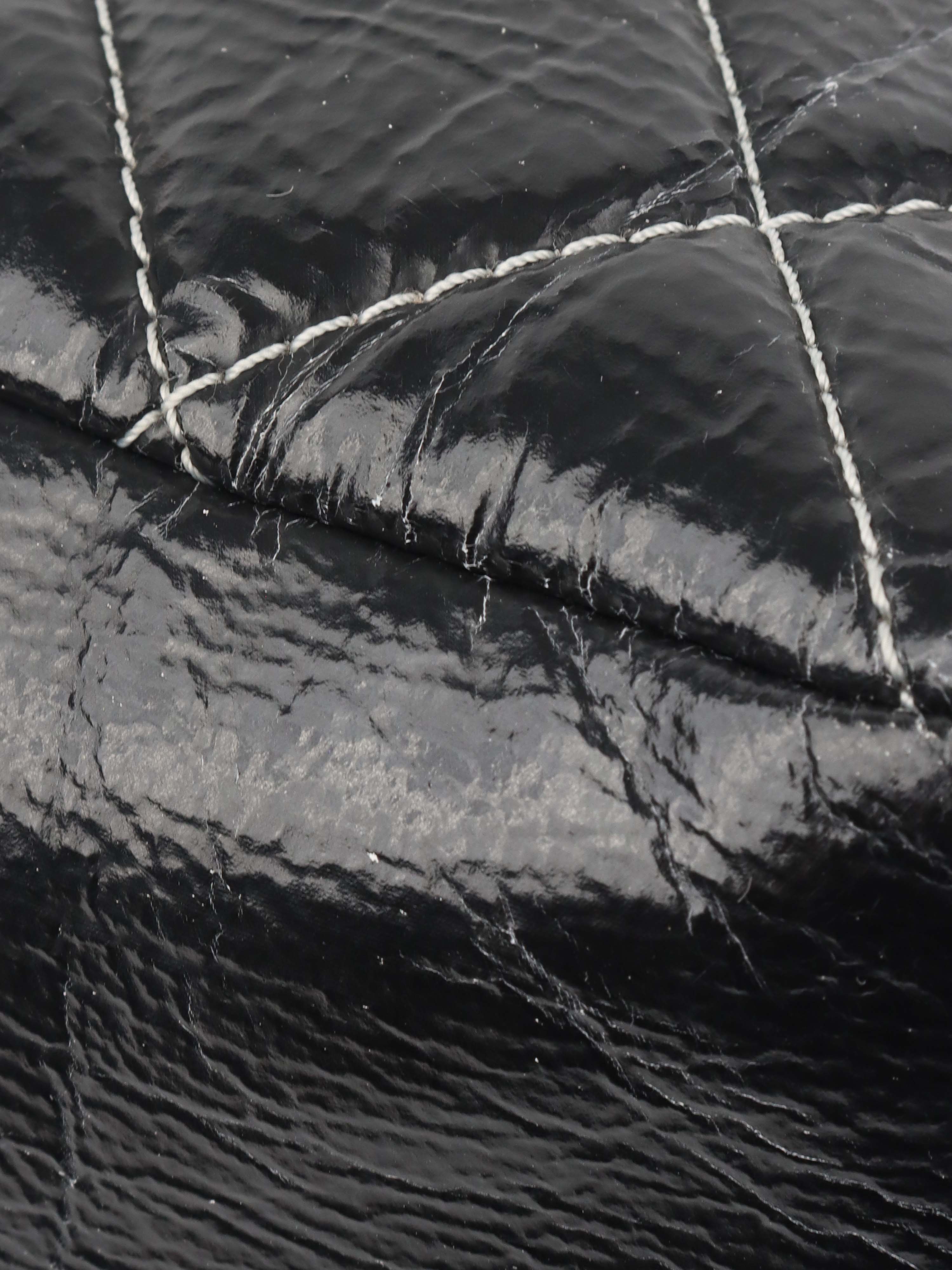 Chanel Melrose Degrade Jumbo Flap Bag SHW