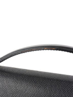 Louis Vuitton Black Vintage Monceau Messenger Bag.