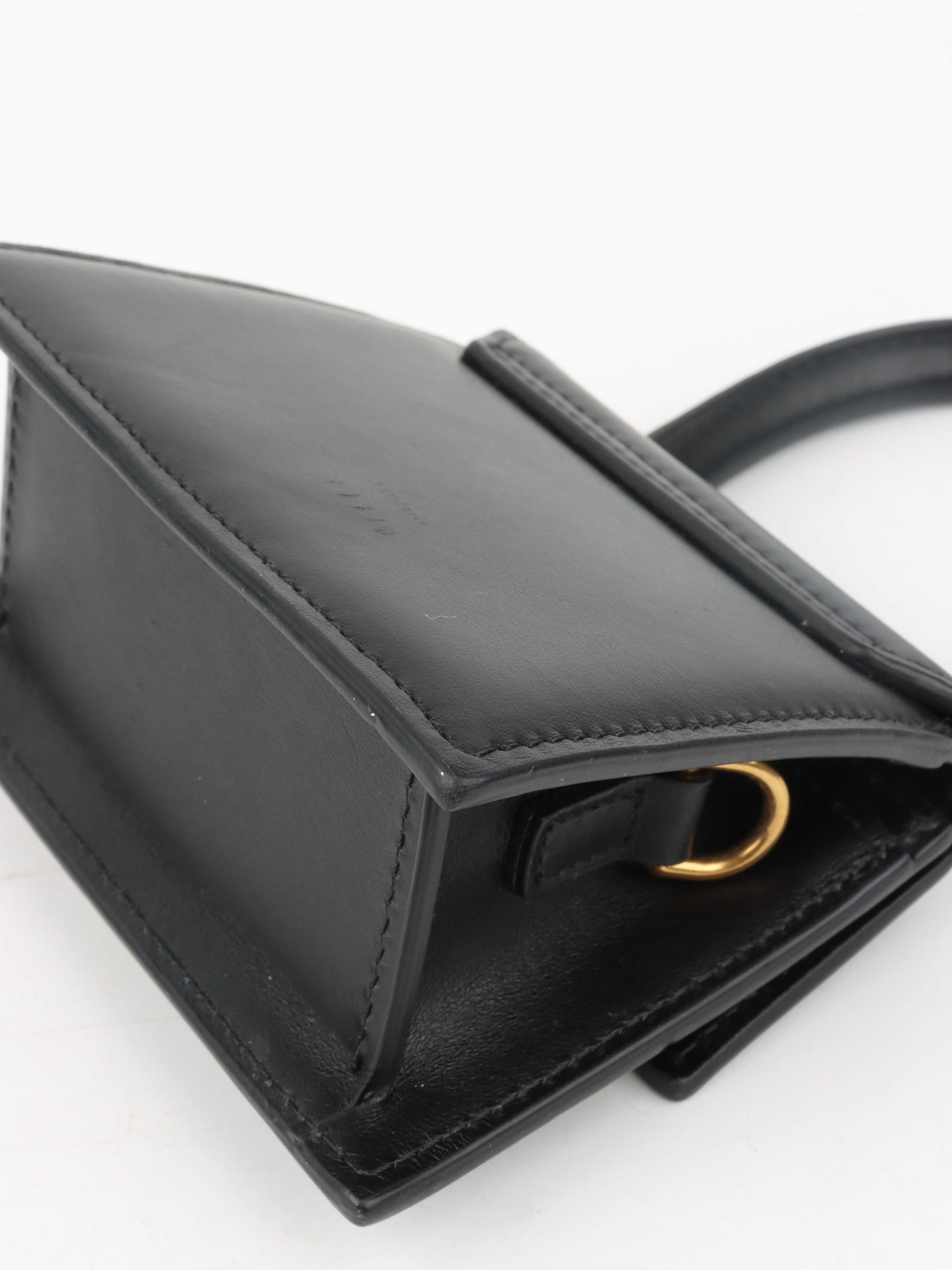 Jacquemus Black Le Chiquito Mini Bag.