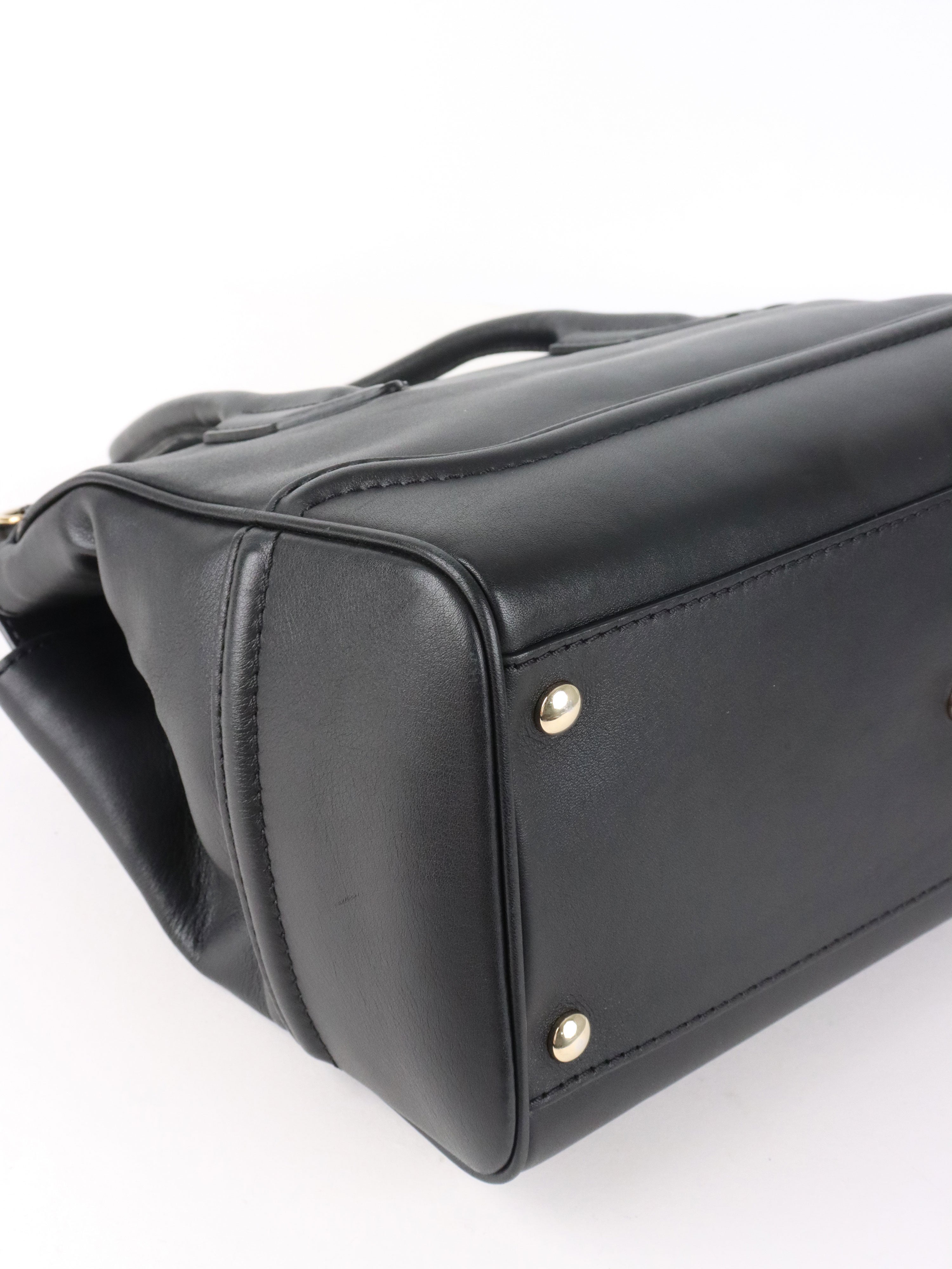 Versace Black Palazzo Empire Medusa Bag