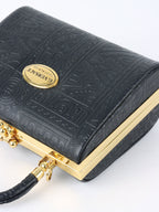 Gianni Versace Black Clutch Bag