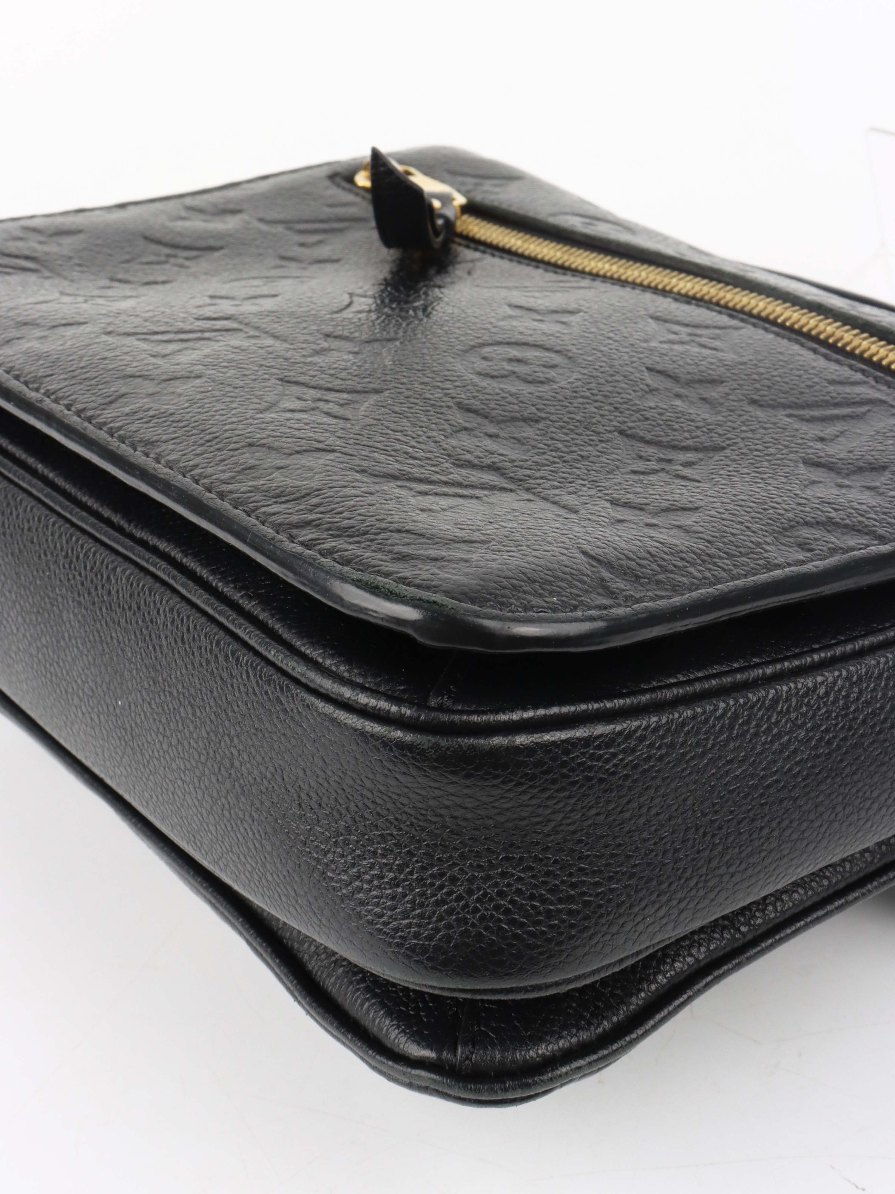 Louis Vuitton Black Pochette Métis Bag.