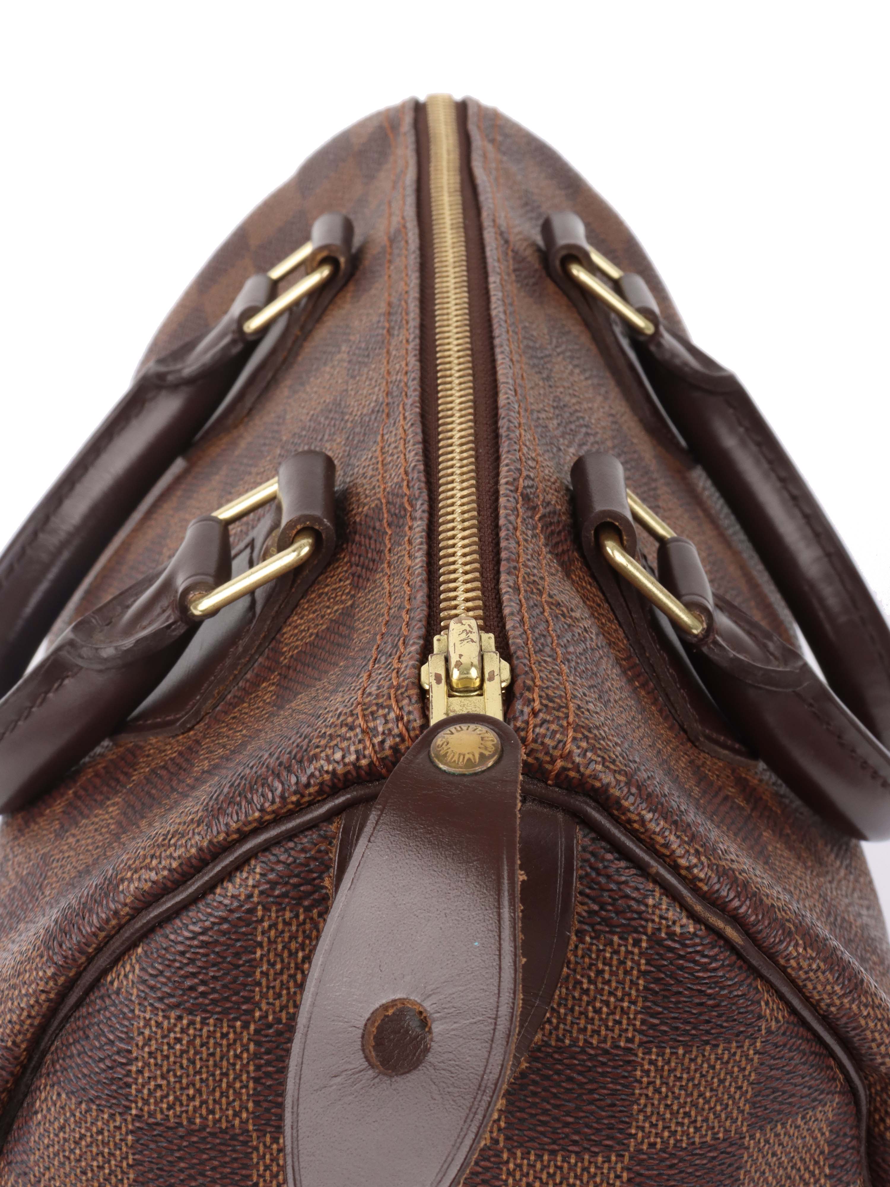 Louis Vuitton Damier Ebene Speedy Bandoulière 25