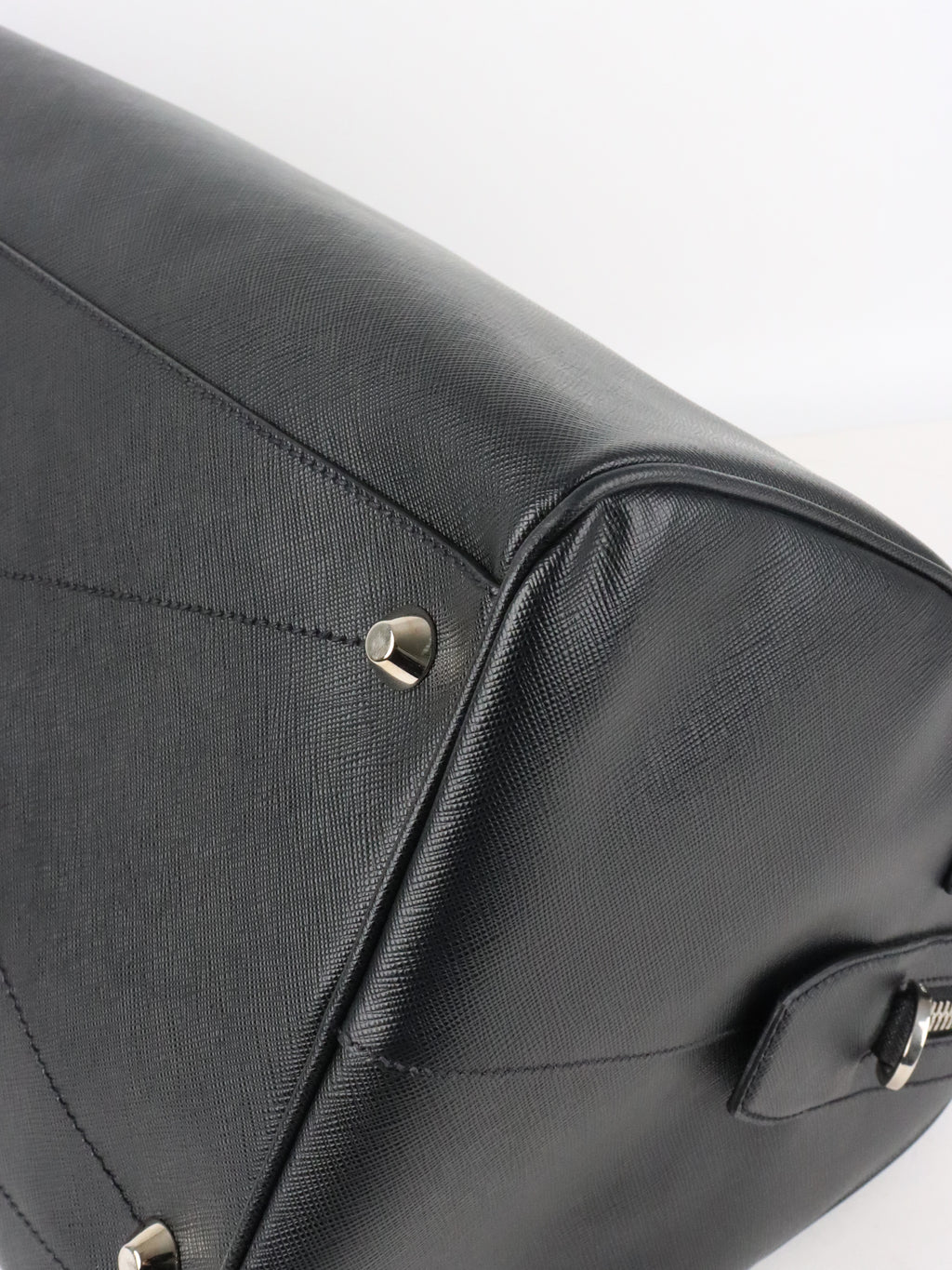 Prada Black Saffiano Travel Bag