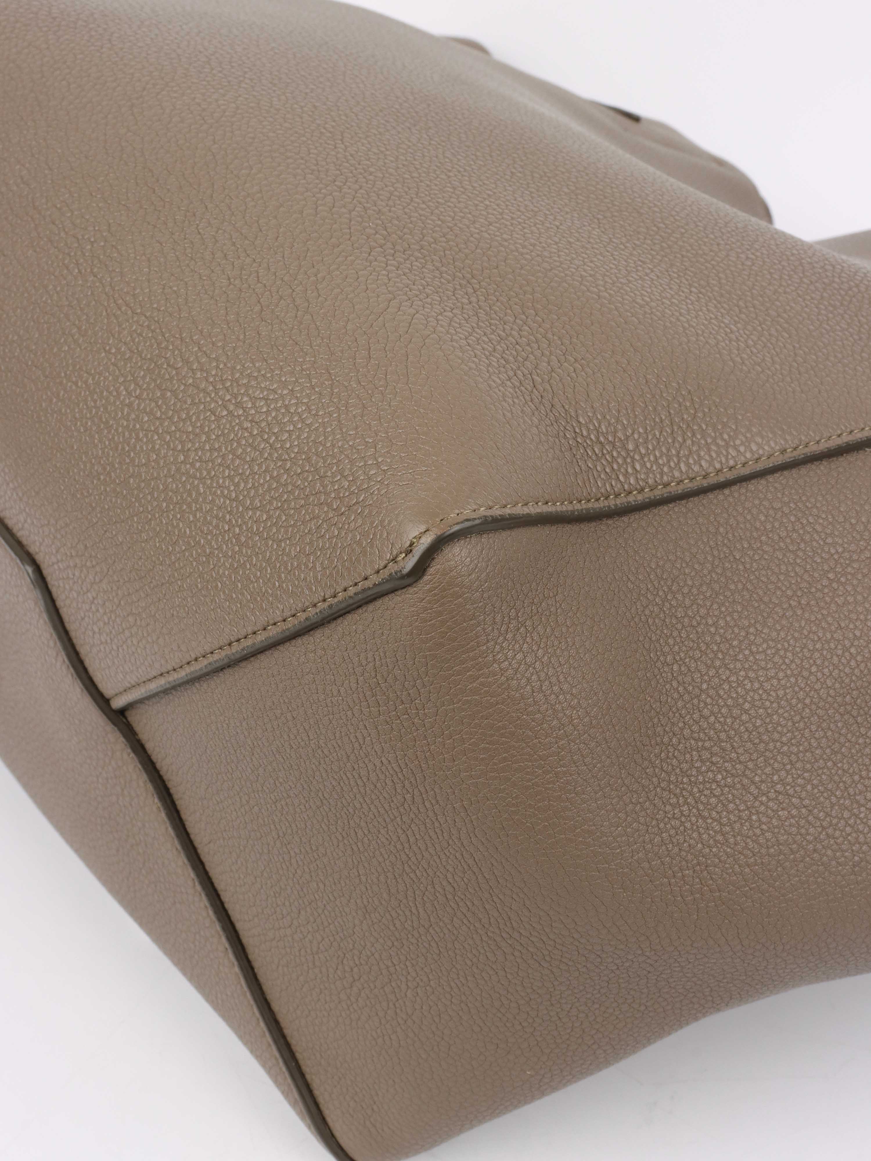 Celine Dark Grey Phantom Tote Bag.