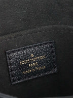 Louis Vuitton Black Mini Sac Plat.