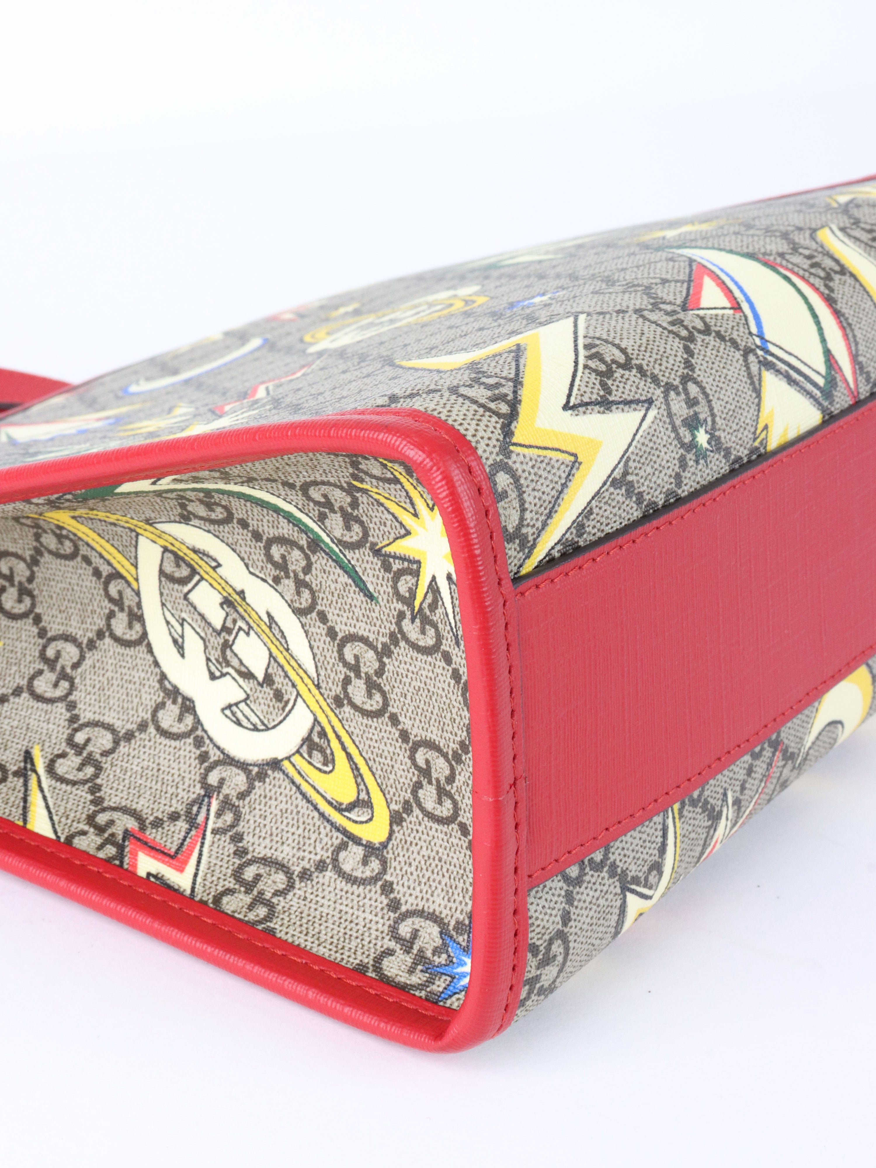 Gucci GG Supreme Canvas Children's Space Print Tote Bag